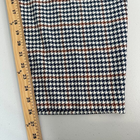Lane Bryant Pants Size 20 Houndstooth Straight Mid Rise - Picture 9 of 10